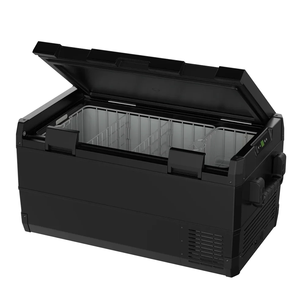 Car Cooler Big Capacity Single Zone 100L Portable 12V Fridge Refrigerator for Food Ice Cream