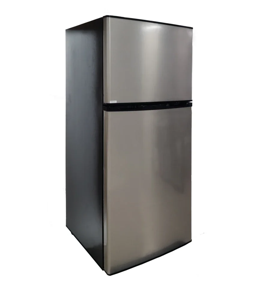 RV Accessories Motorhome 12/24V 282 Litre 20 Cubic Feet Refrigerator with Big Freezer Compartment for Caravan Travel Trailer