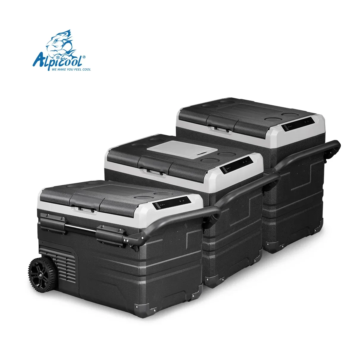 Alpicool TWW115 115L Smart Dual-Zone Refrigerator 12V, Big Capacity, Solar Powered