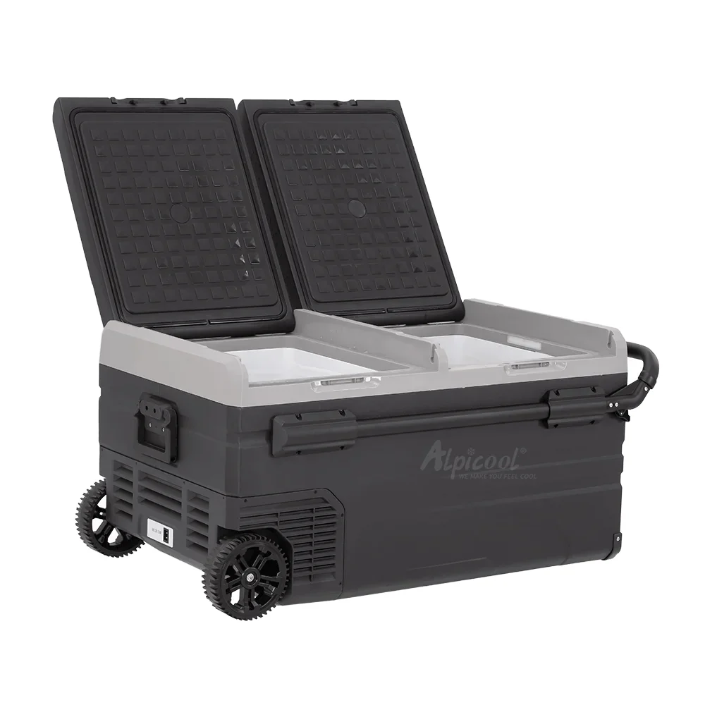 TWW75 Marine Solar Portable Fridge 12V Cooler Fridge Camping Freezer, Ice Cream Refrigerator Let me know if you need help with any other product titles!