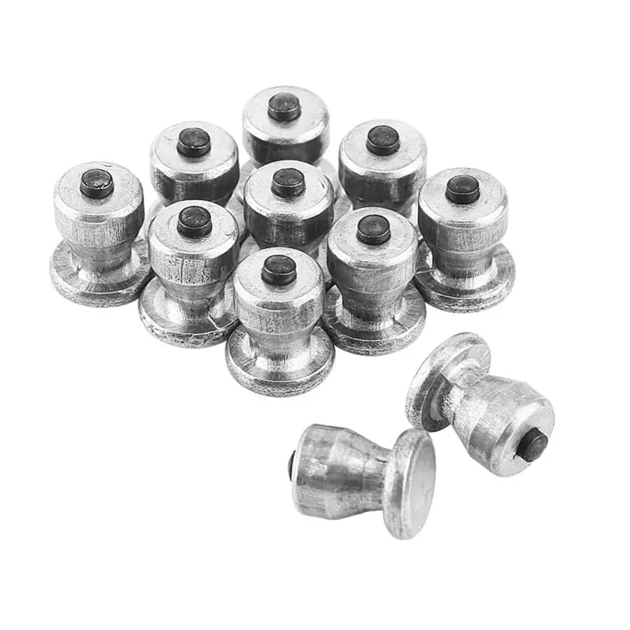 10PCS/SET 4MM Motorcycle Tire Spikes Snow Ice Traction Studs Screws for Winter Riding