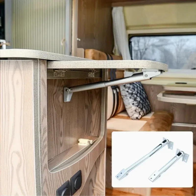 2Pcs Aluminum Telescopic Folding Strut Bar RV Yacht Auto Home Camping Table Extension Support