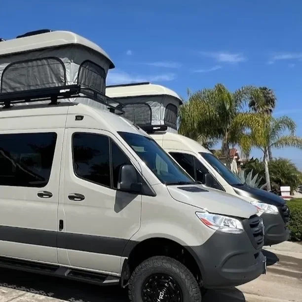 Camper Van Conversion Kit - Rooftop Inflatable Tent for RVs - Interior Accessories