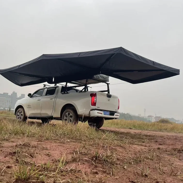 WILD CLOUD 360 Degree Car Side Awning Waterproof Soft Shell Roof Top Tent