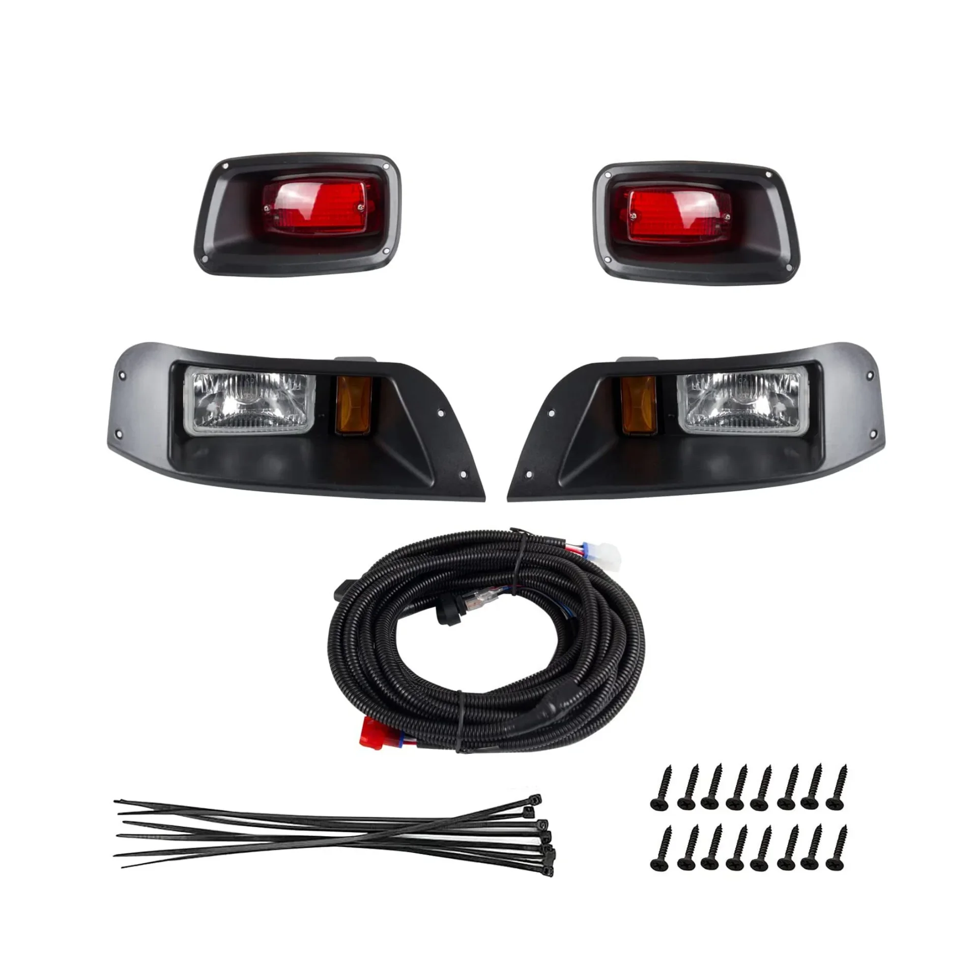 EZGO TXT Golf Cart Halogen Light Kit (1996-2013 Models)