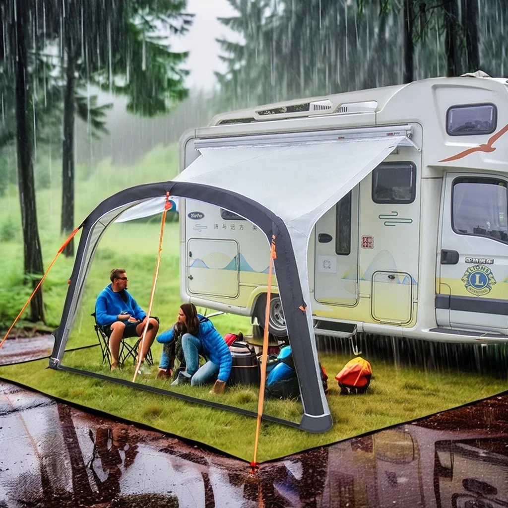 Caravan Tent, Car Side Inflatable Tent for Trailer, Caravan Special Awning, Camping Tent