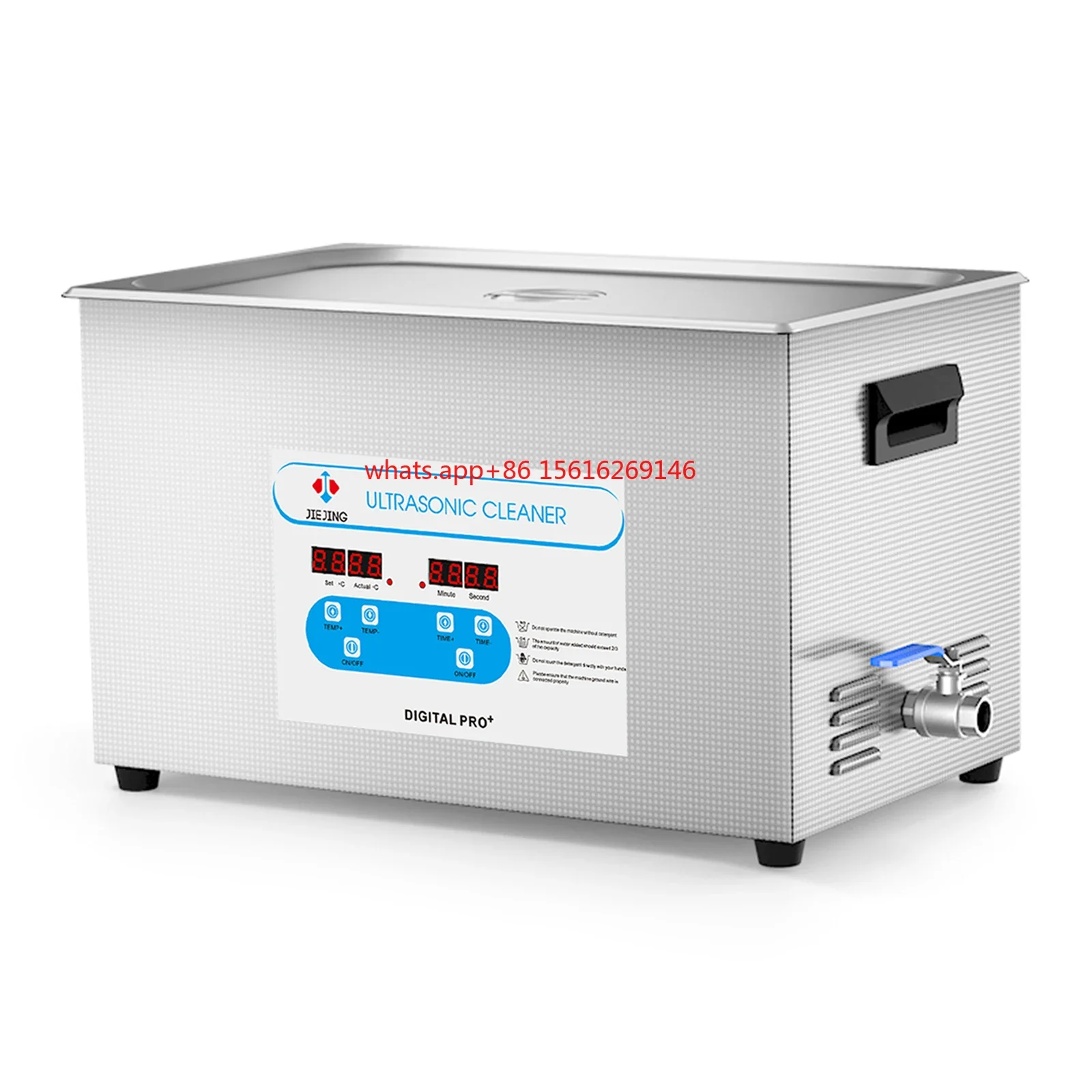 30L Ultrasonic Cleaner 40kHz Sonic Cleaner Machine Ultrasound Bath Tub for Automotive Parts Carburetor Jewelry Glasses