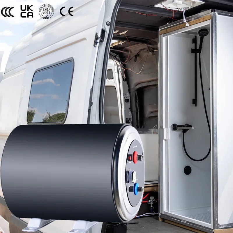 400W 10L Mobile RV/Camping Electric Water Heater 220V/12V/24V DC Wall Mount