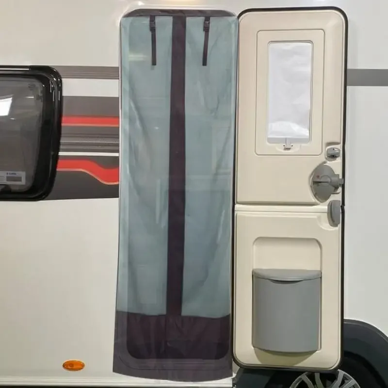 Anti-Bug Mosquito Fly Net Door Curtains Mesh Automatic Closing Door Screen - Kitchen Curtain RV Accessory