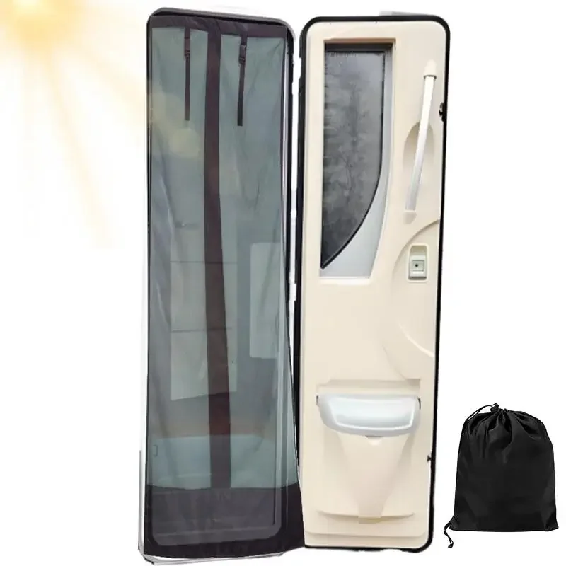Automatic Closing Magnetic Mosquito Net Screen Door Curtain for Summer RV and Kitchen Use 190 x 240cm