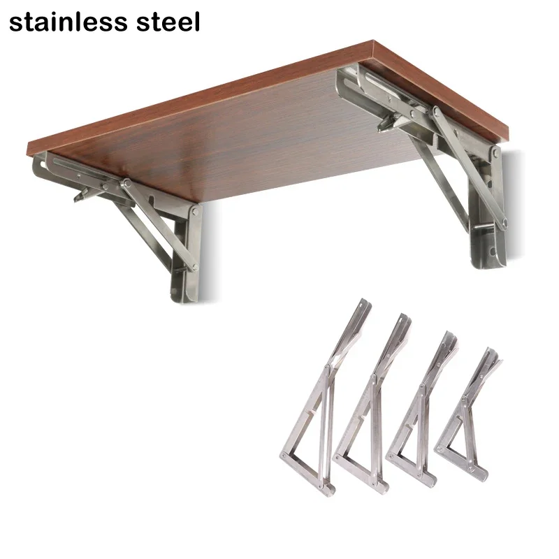 Mini Folding Table - Rugged Stainless Steel, Ideal for Vans and Motorhomes