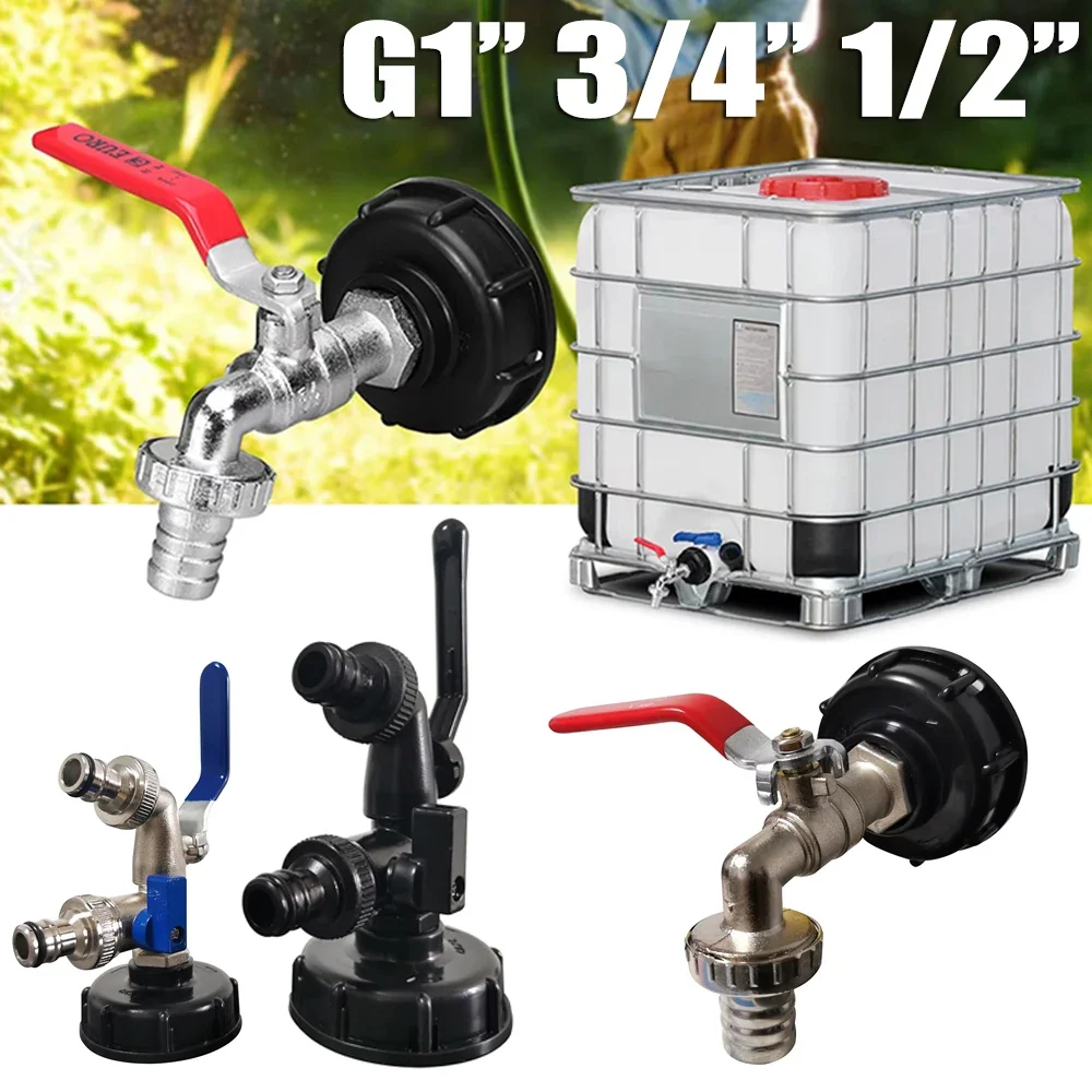 RV Accessories 1pc IBC Water Tank Faucet Adapter S60*6 Double Outlet Let me know if you need help with any other product titles!