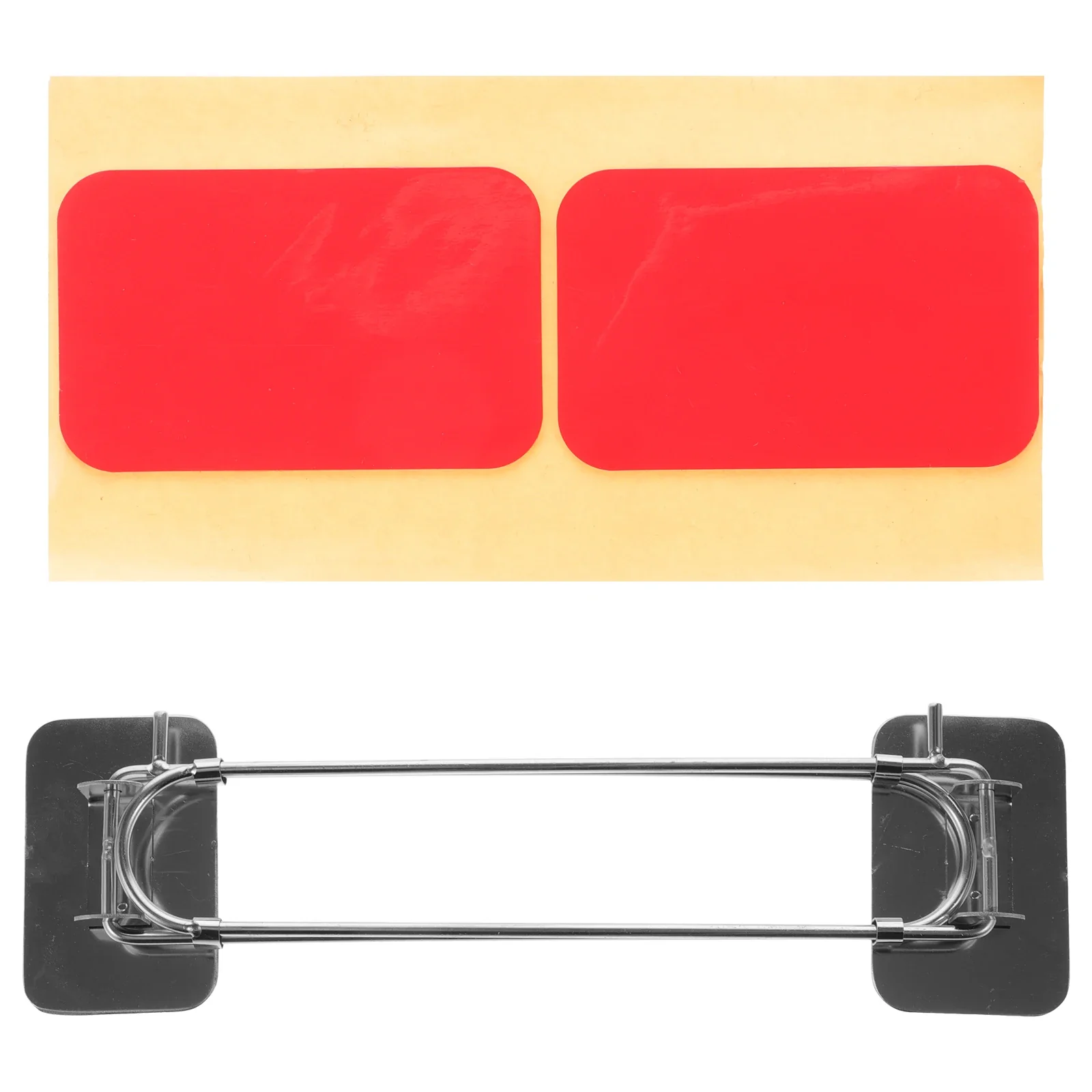 Adjustable RV Bathroom Storage Rod Stainless Steel Corner Bar Shower Shelf Holder for Trailer Accessories