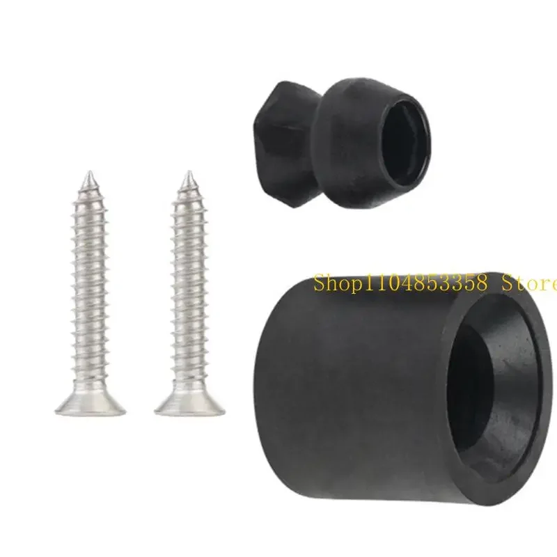 Pack of 4 Rubber Bumper Door Holders for Horse & Utility Trailers - Model: [Insert Model Number Here]