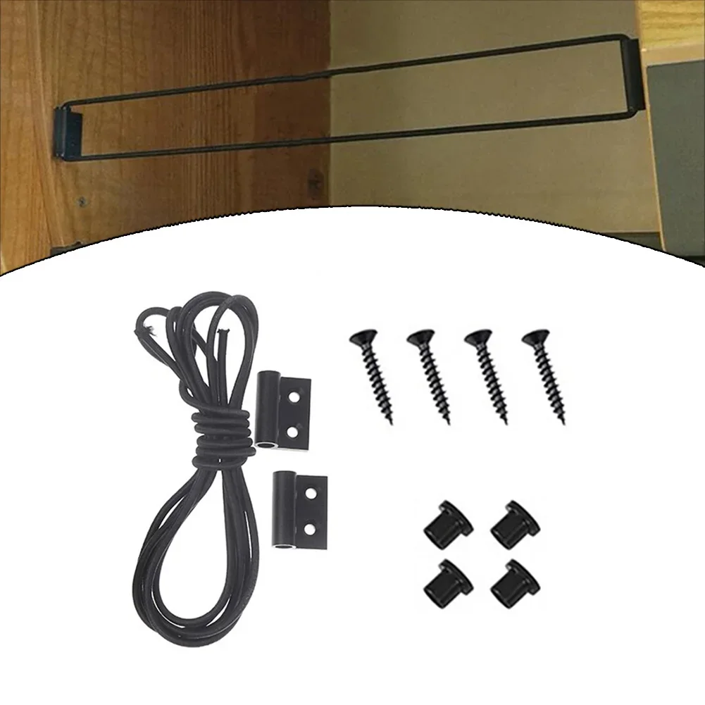 RV Cabinet Safety Strap - Cabinet Cargo Net - Camper Trunk Elastic Storage Net Organizer - Anti-Falling RV Parts