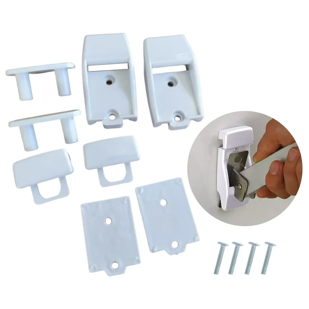 2Set Plastic Awning Leg Bracket Accessories for Fiamma F45s, F80s, F65 Awnings - 98655-176 Motorhome Campervan Parts