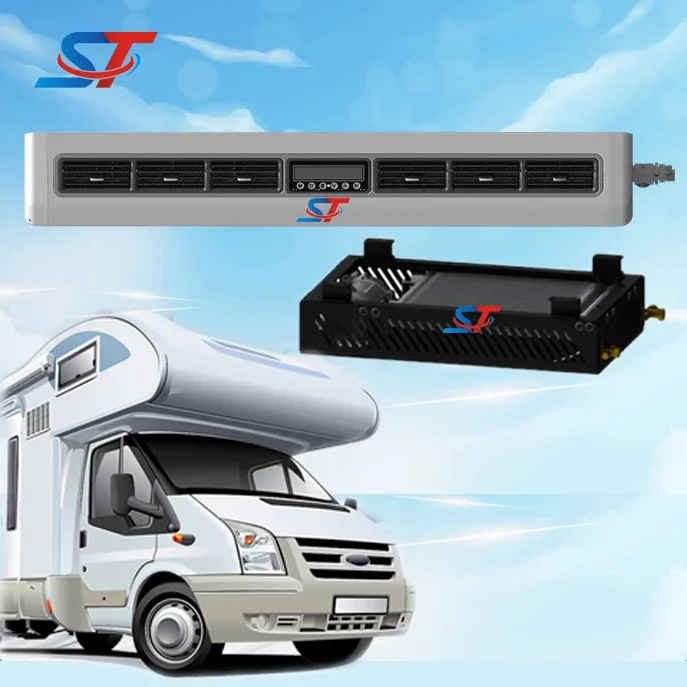 12V/24V/48V Electric Air Conditioner for RV, Camper, Touring Car, Mini Bus, Truck - Parking Cooler