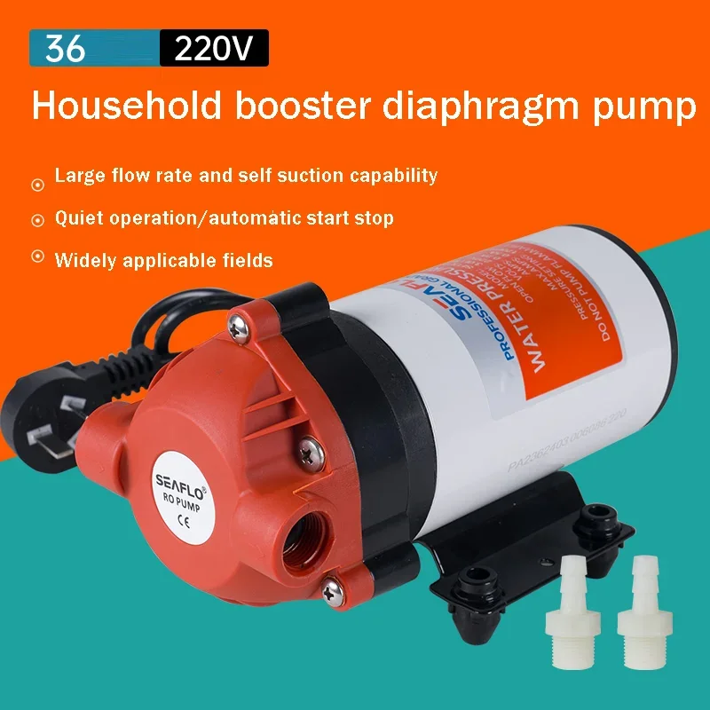 SEAFLO 36 Series Diaphragm Pump Cleaning Water Pump Car Washing Pump 220V High-Pressure