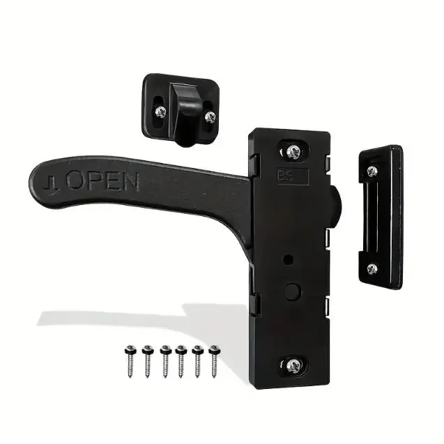 RV Screen Window Door Handle Lock Kit - Plastic Left & Right Handles (Various RV Accessories)
