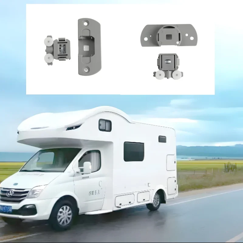 Sliding Partition Trolley Door Runner Grey Plastic - Coachman/Caravan/Motorhome/RV Accessory - Model: [Insert Model Number If Applicable]