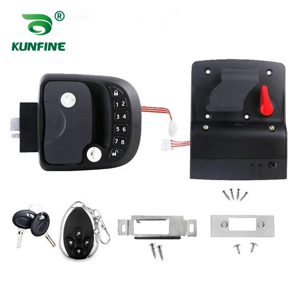 RV Door Lock Keyless Entry Padlock RV/5th Wheel Lock Accessories