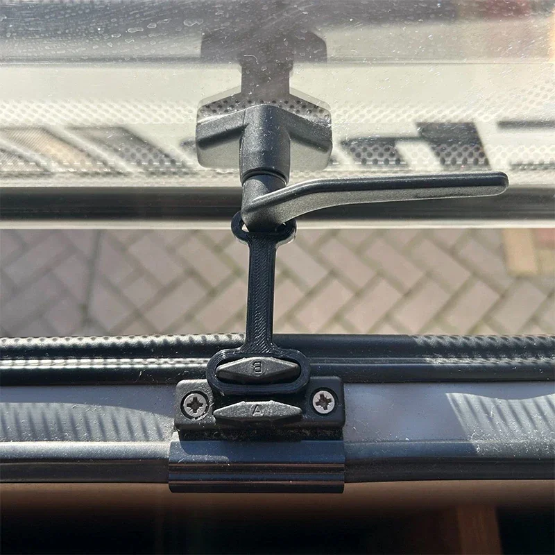 2pcs Motorhome Window Ventilation Stay for PolyPlastic Windows - Caravan Accessories - Limiter