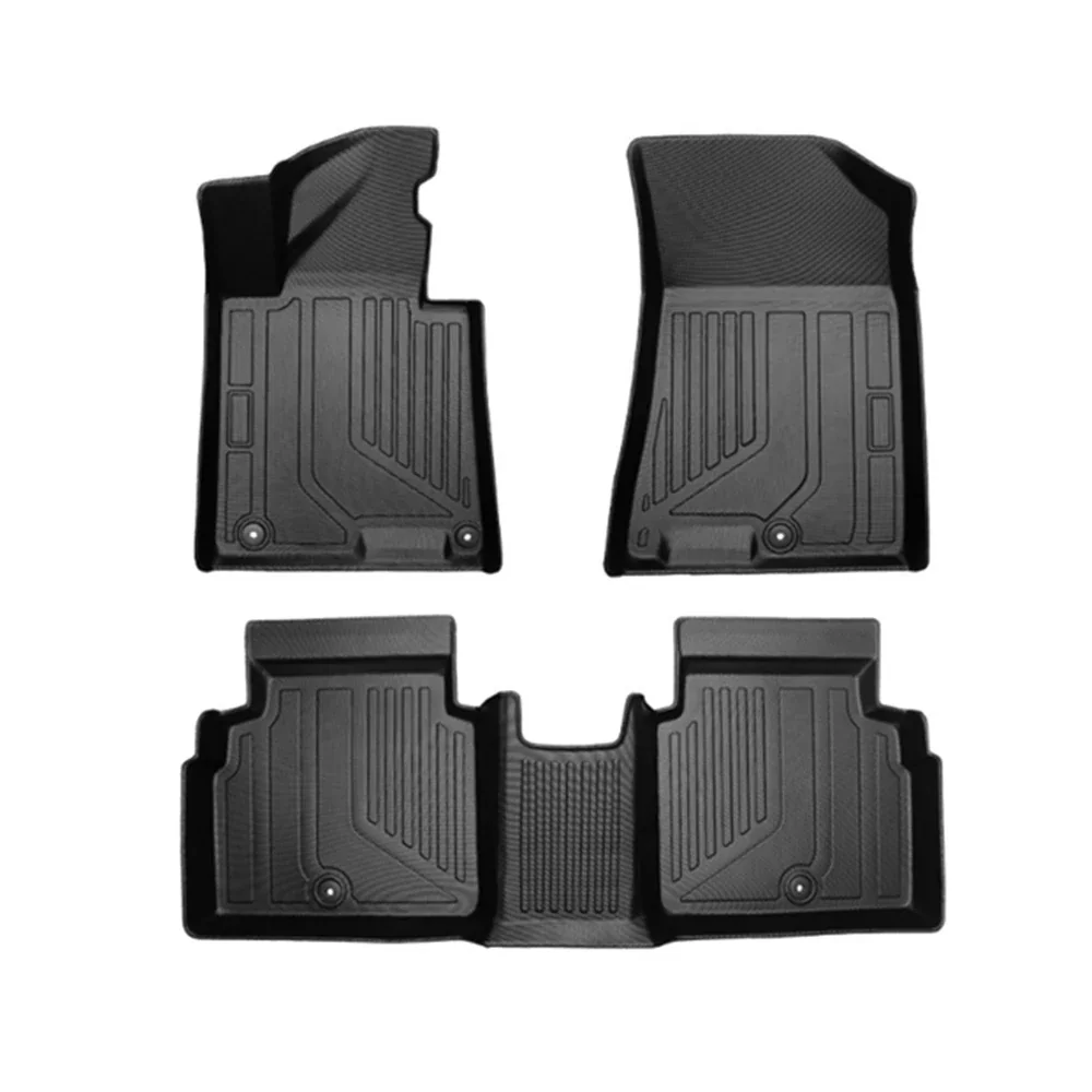 627HOT All-Weather Waterproof Foot Pad 3D XPE Car Carpet Pad Floor Mats Cargo Boot Liner Trunk Mat for Kia K8 2021-2024