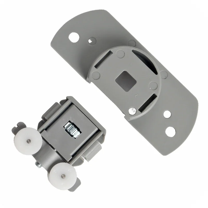 1/2Pcs Grey Plastic Sliding Partition Trolley Door Runner for Coachman Caravan or Motorhome