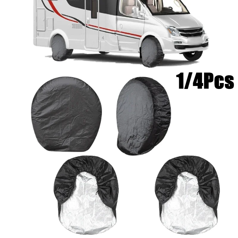 1/4 Pcs 28 Inch Car Tire Storage Bag - Wheel Tire Covers for Caravans, Trucks, Cars, Campers, Trailers