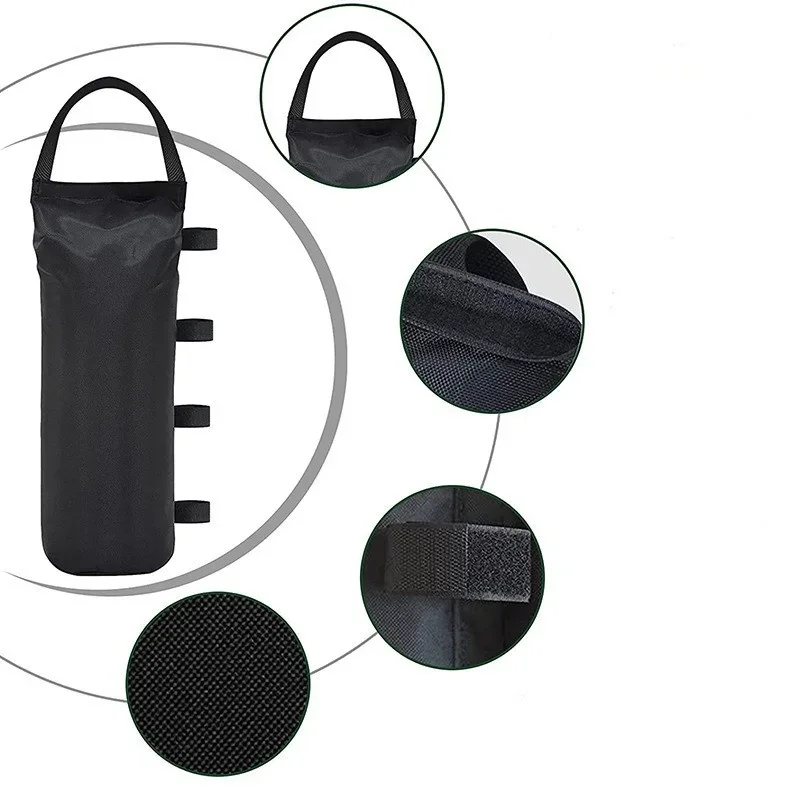 2pcs Oversized Pop-Up Tent Weight RV Sunshade, Durable Nylon Frame & Elastic Rope Accessories