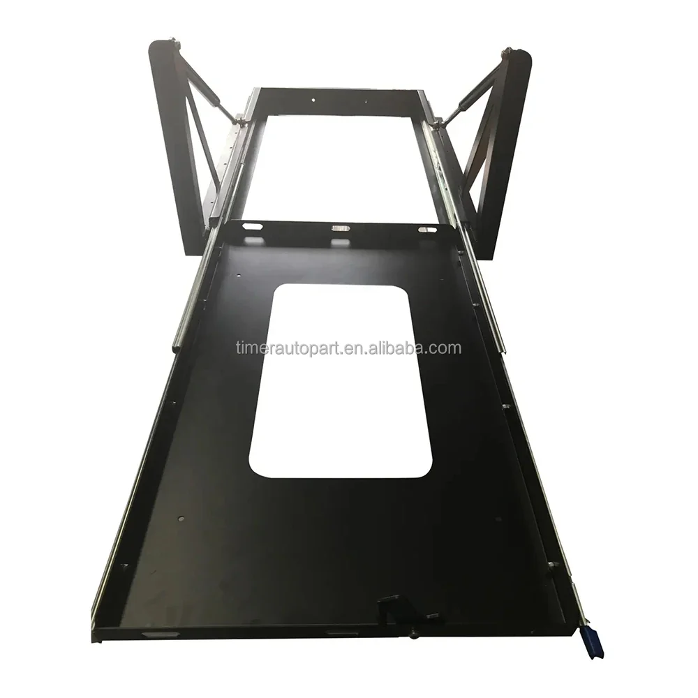 2025 Offroad Fridge Tilt SUV Car Steel Refrigerator Slider Out Rear Drawer Top Drop Cooler Tray for 40L Fridge