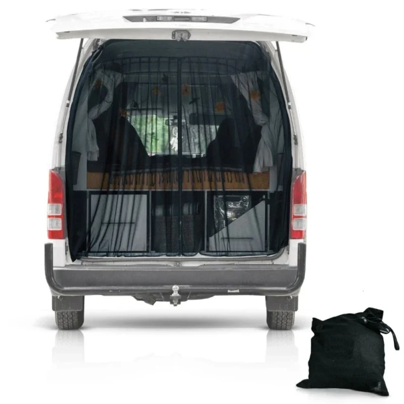 Tailgate Barn Door Magnetic Insect Screen Mosquito Fly Screen Net for VW T5 T6 Camper Van
