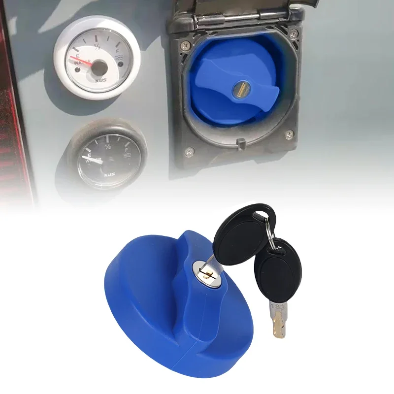 Water Inlet Filler Cap Zadi Lock Locking Kit with 2 Keys for Motorhome Caravan Bailey Swift Accessories
