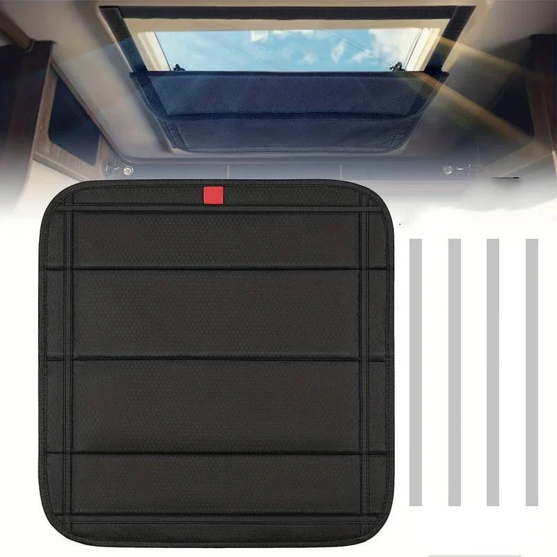 RV Skylight Sunshade - Foldable Aluminum Reflective Shading Pad - RV Roof Insulation, Model: [Insert Model Number Here]