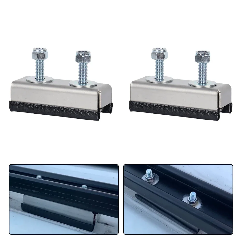 RV Roof Rail Mounting Brackets for Solar Panels or Roof Racks - Fiat Ducato, Peugeot Boxer, Citroen Relay