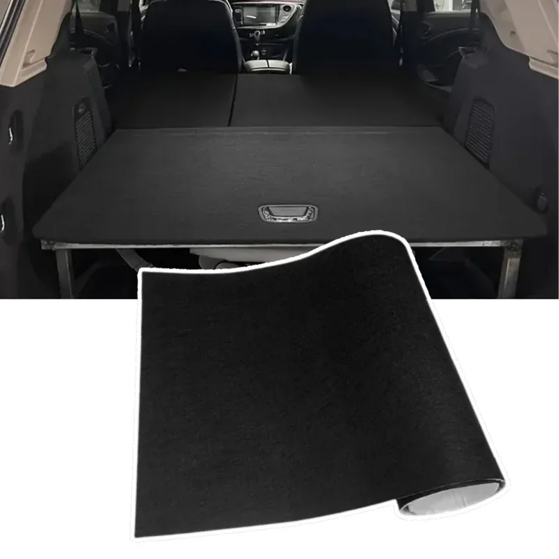 Self-Adhesive RV Car Insulation Felt Pad Roll Black Anti-Slip Sound Deadening Liner Furniture Protection for Caravan Motorhome