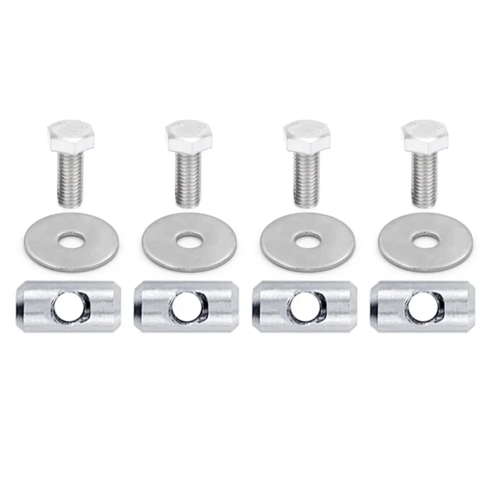 4kits Caravan Awning Rail Stoppers for 8mm Keder, Sun Canopy End Stoppers Caravan Accessories & Sliding Rail Stoppers
