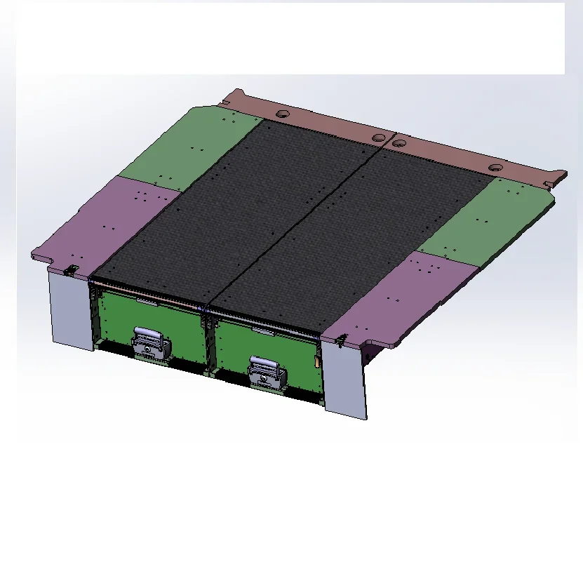 Lockable 4x4 Truck Bed Drawer System for Ford Ranger T8/T9 Off-Road Car Storage Tool Box - Rear Position