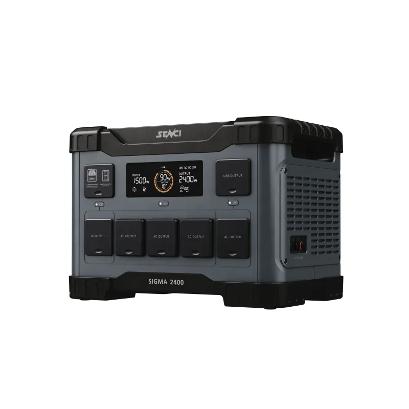 Senci 2400W 2150Wh LIFEPO4 Portable Power Station Backup 110V Pure Sine Wave AC Solar Generator