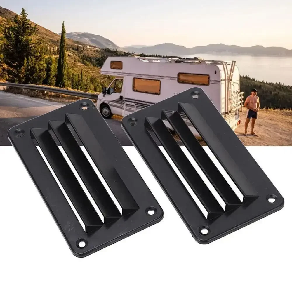 12V/24V DC RV Air Vent Louver Motorized Exhaust Fan for Boat, Yatch, Caravan, Automotive, Home, and More - Model: [Model Number] - Size: [Size] - Color: [Color] - White Plastic Housing