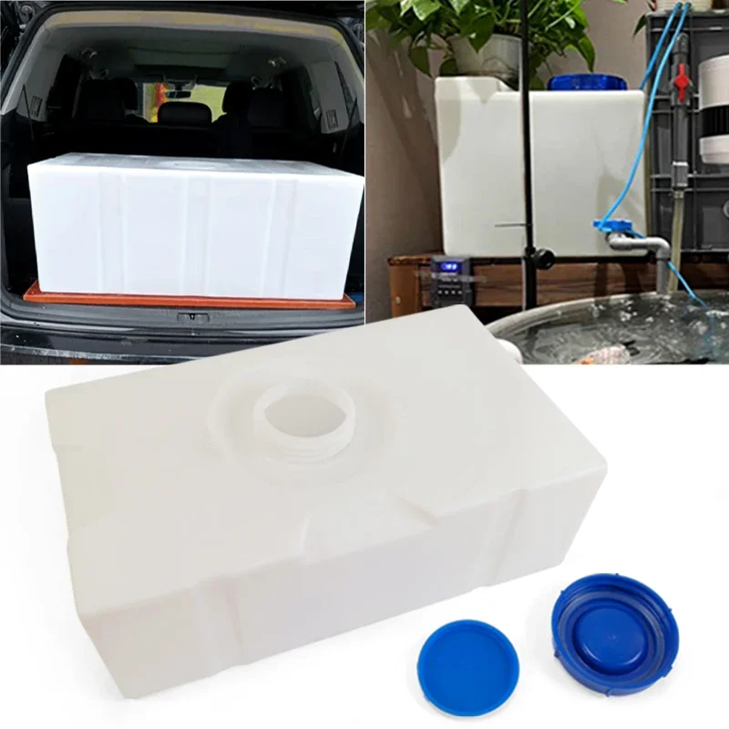 70L Diesel Fuel Tank RV Water Tank Transformation Horizontal Plastic Square Water Bucket High Temperature