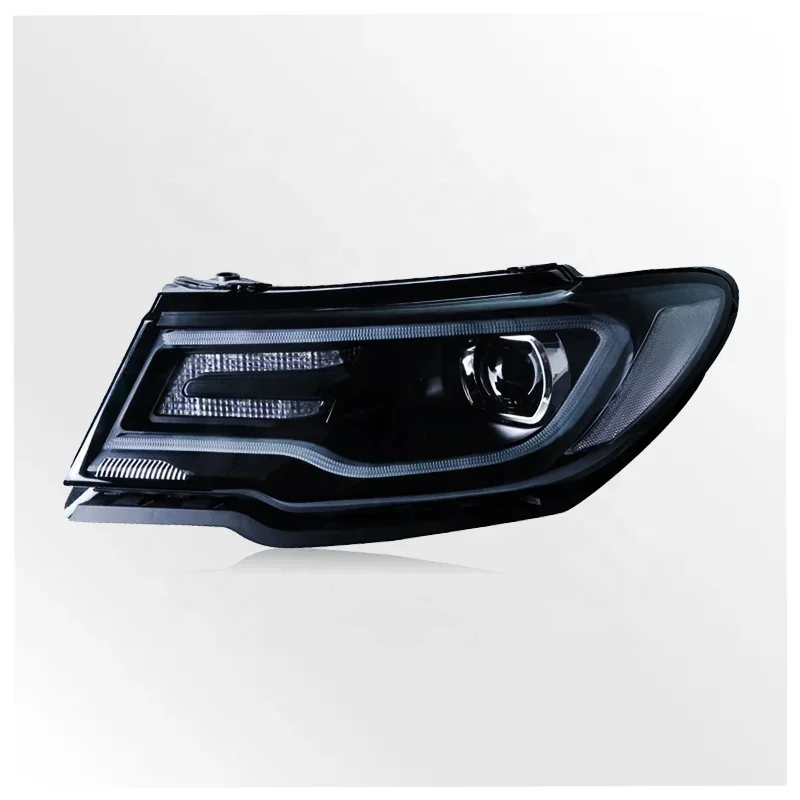 DRL Lamp Car Head Light LED Headlight for Jeep Compass 2017-2019