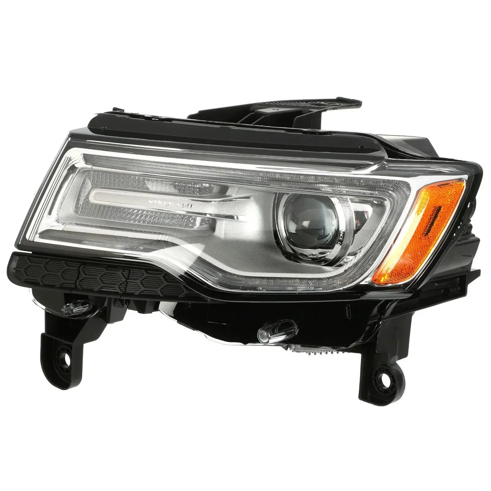 LED Headlamp Headlight for Jeep Grand Cherokee Chrome (68144703AK, 68144703AL) with AFS 2014-2016 USA