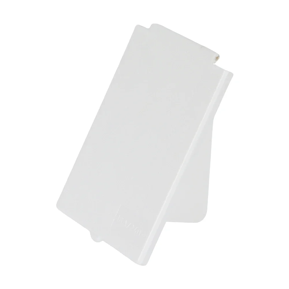 230V Mains Hook Up Inlet Socket Box Lid Flap & Pins for VW Motorhome Caravans - White Power Socket Replacement Cover Accessories