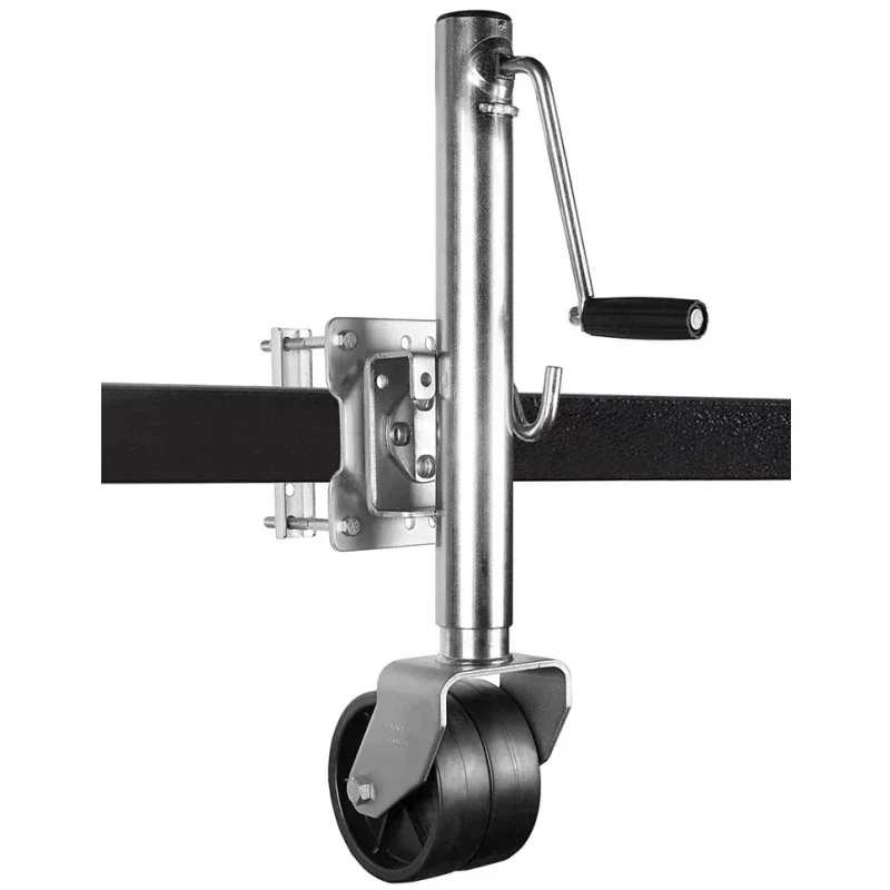 2 Wheel Trailer Jack Bracket Cardan Shaft Guide Knight Caster Yacht Accessory