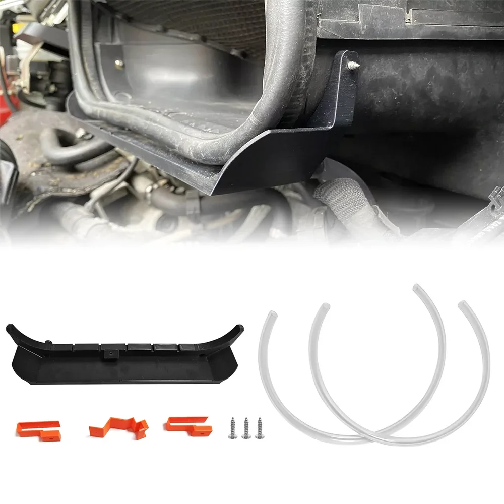 Motorhome Bonnet Vent Water Deflector Kit for Fiat Ducato, Peugeot Boxer, Citroen Relay - Durable Deflector Accessories