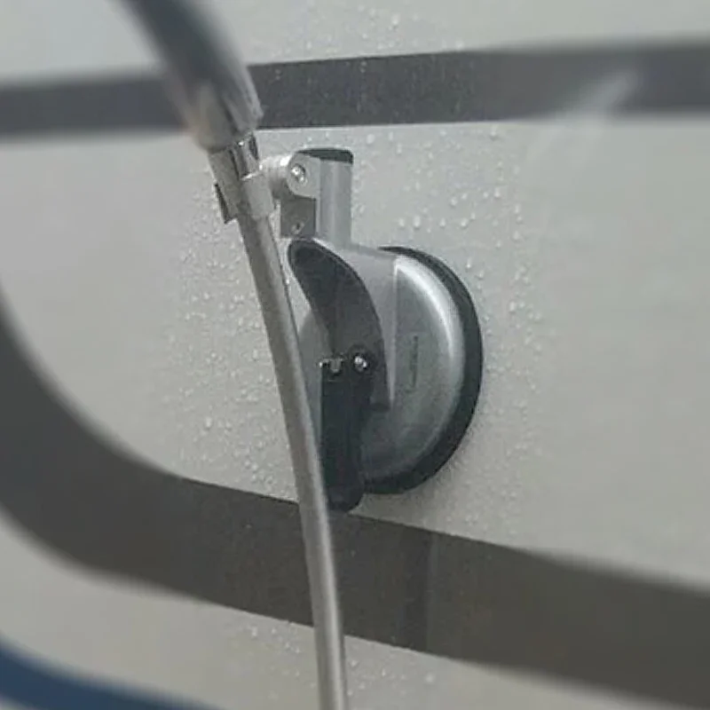 1Pc Suction Cup Shower Head Stand for RV Caravan Boat Camping Outdoor Showers