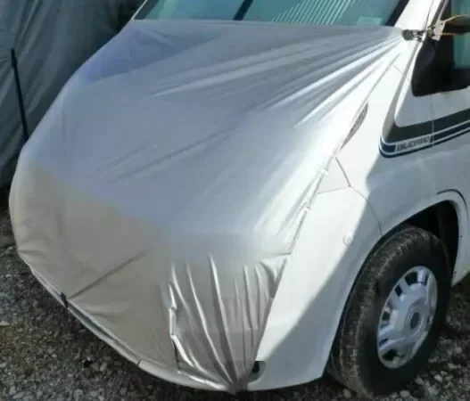 Caravan Motorhome Bonnet Cover Fit for Fiat Ducato, Peugeot Boxer, Citroen Relay, Mercedes Sprinter, Ford Transit, & Bra Leaf Leaf Car Protector