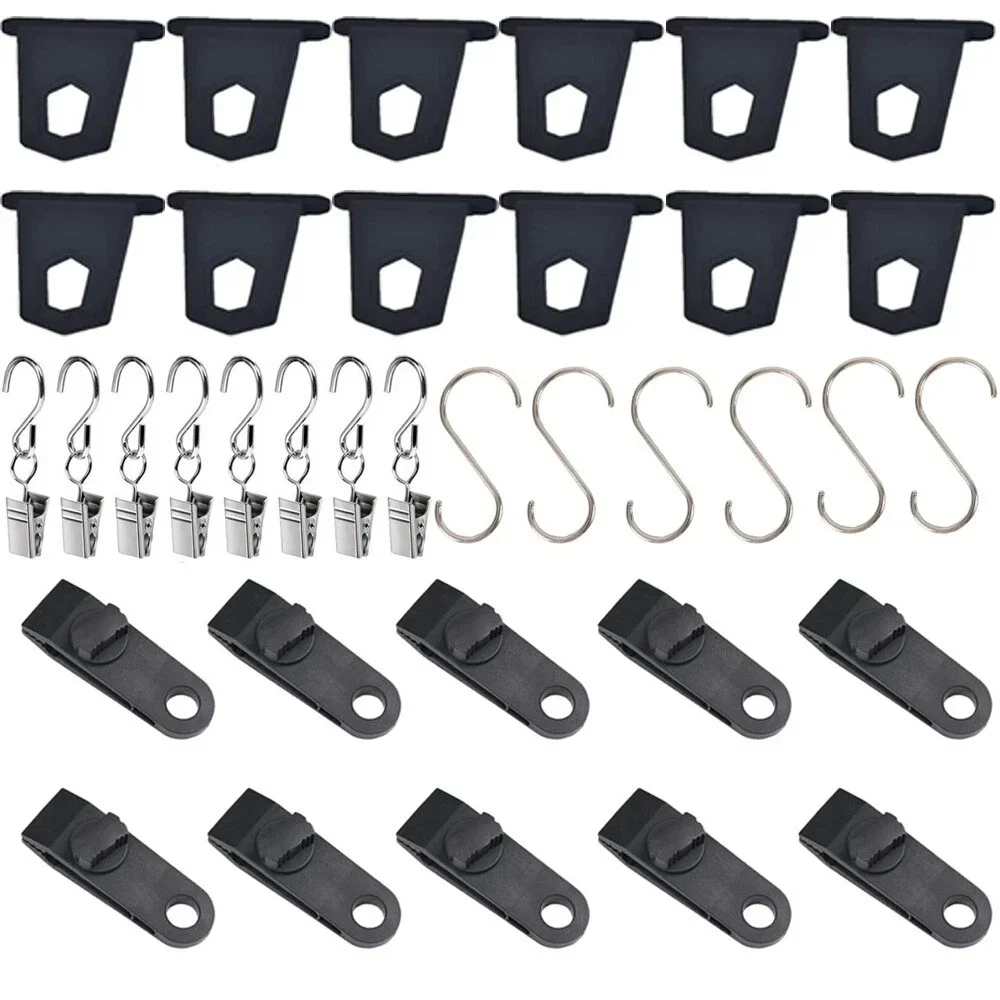 36Pcs/Set Caravana Awning Rail Hanger Hooks for Fiamma, Thule & Omnistor Campers & RVs.
