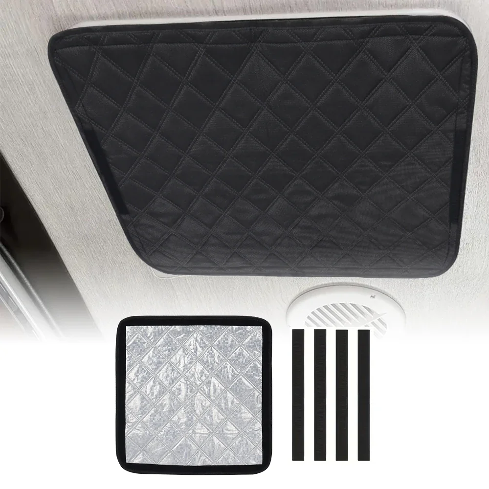 RV Solar Shade Reflector Ventilated Foldable Insulation Cover Aluminum Foil